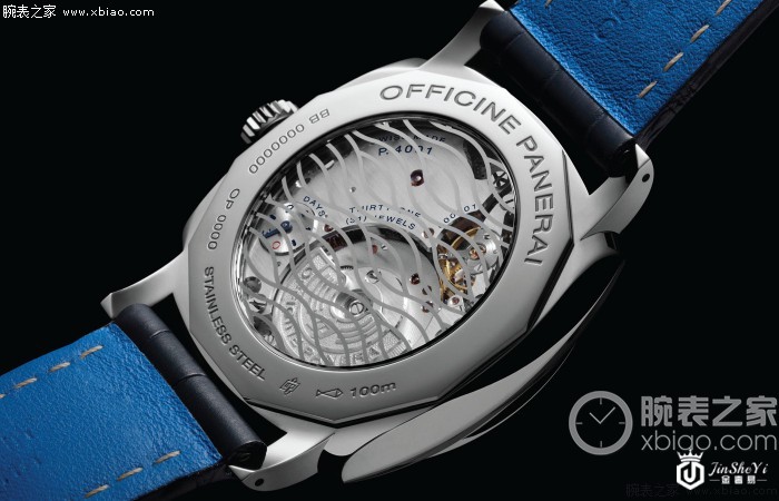 沛纳海推出五款全新Radiomir 1940 3日动力储存蓝盘腕表