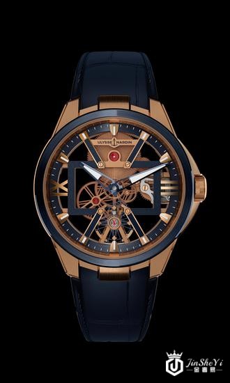 雅典表推出SKELETON X镂空X腕表