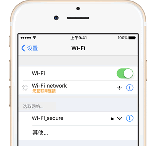 WiFi连接出现无互联网连接什么意思？