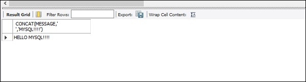 使用 MySQL Workbench 创建存储过程？