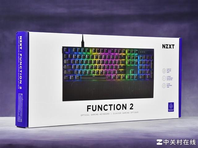 NZXT Function 2 键盘评测 极简也能堆料