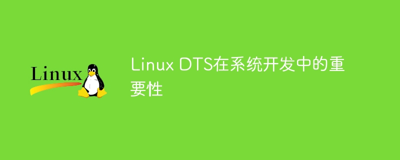 Linux DTS在系统开发中的重要性