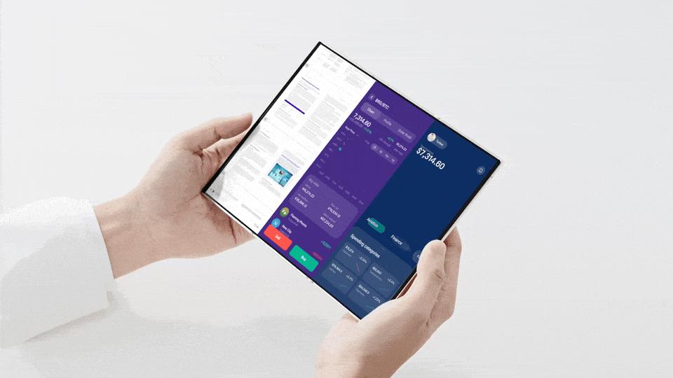  遥遥领先！世界首款三折叠屏手机正式公布！