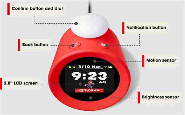 Switch2 长这个样？任天堂智能闹钟来了 