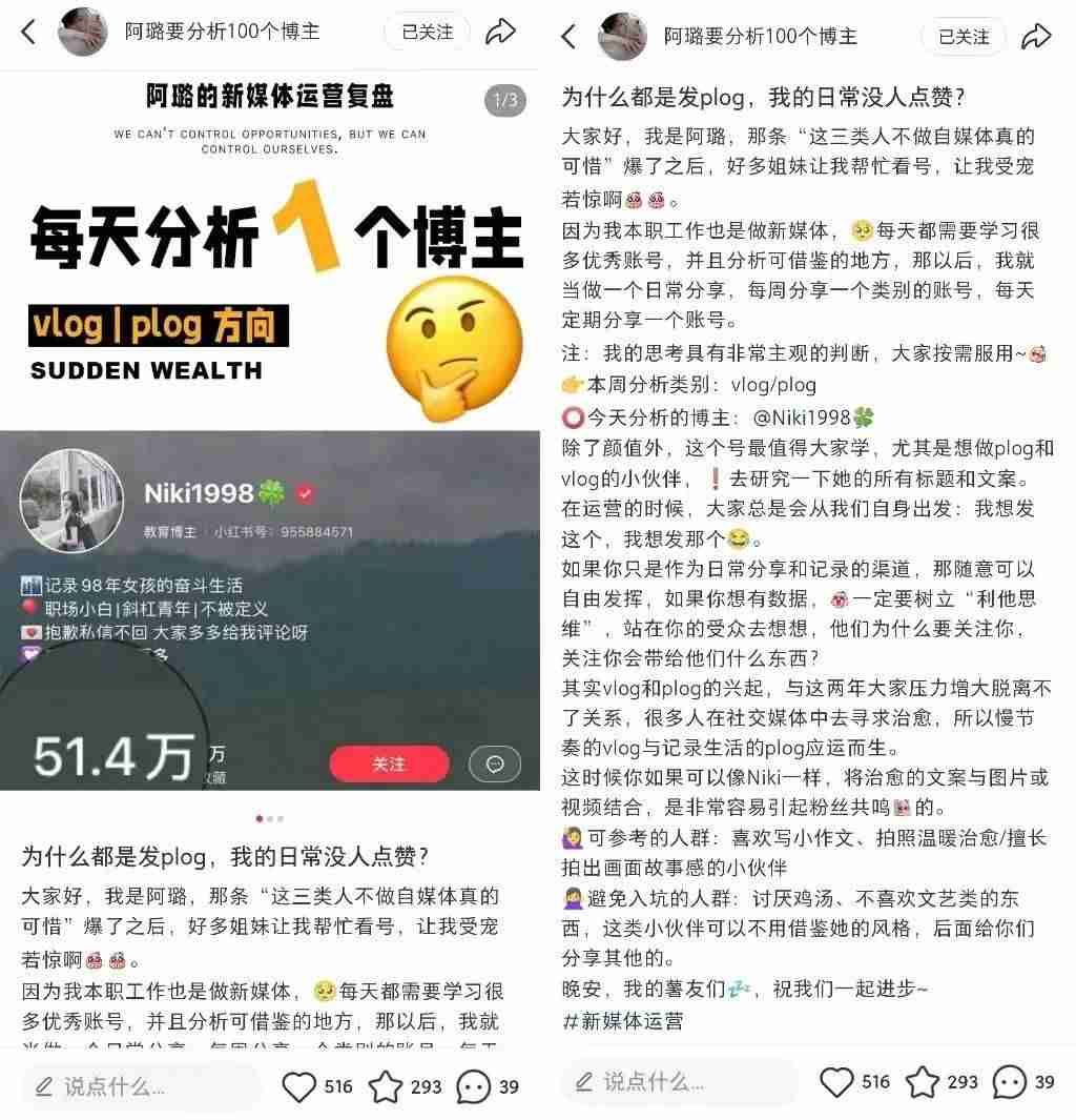 裸辞做小红书博主，如何从月入6k到单条广告1.2w?