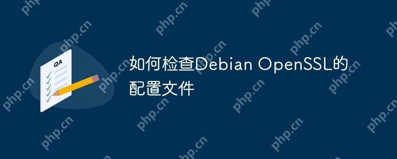如何检查Debian OpenSSL的配置文件