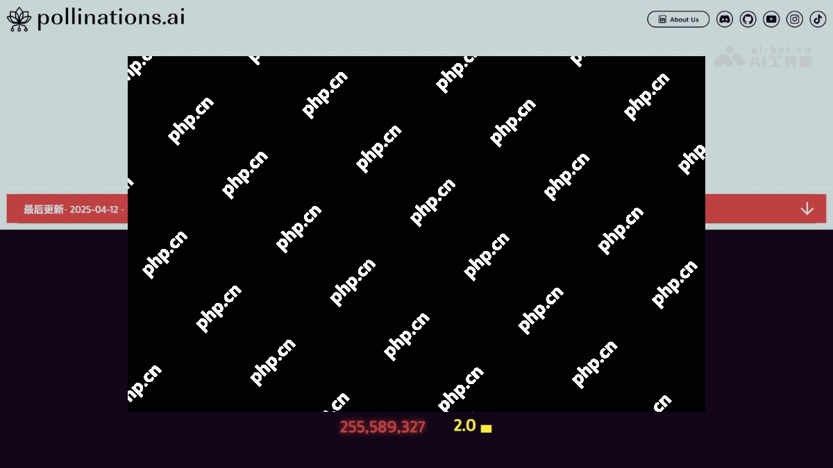 Pollinations.AI— 开源AI内容生成平台，提供免费文本和图像生成API