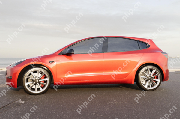 特斯拉Model Q路测图曝光？法拉第未来：这是俺家的车