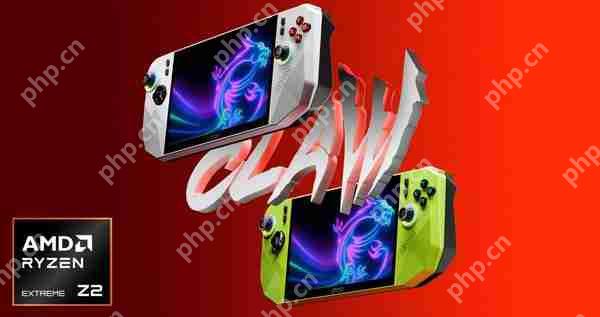 微星发布 Claw A8 BZ2EM 游戏掌机 搭载 AMD Z2 Extreme