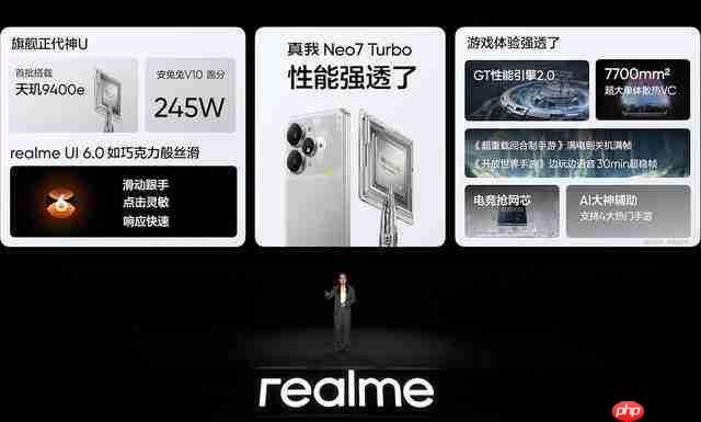 强悍小透明 1999 元起售 真我 Neo7 Turbo 发布会汇总
