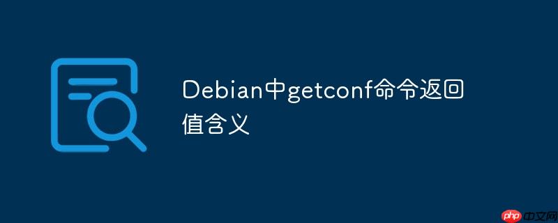 Debian中getconf命令返回值含义