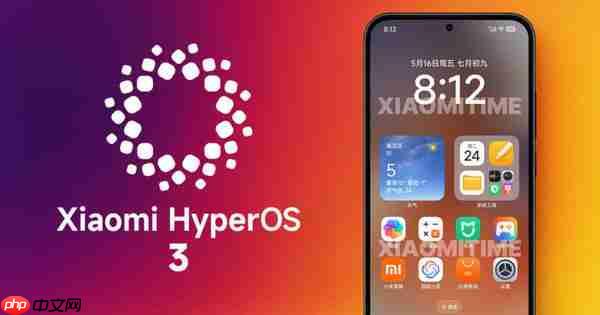 小米澎湃 OS 3 界面设计曝光 外媒：有望适配近百款设备