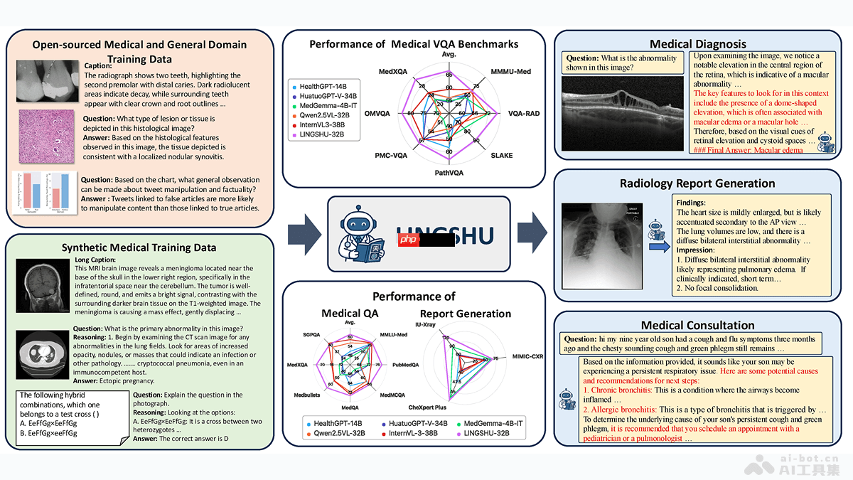 Lingshu— 阿里推出的医疗多模态语言模型