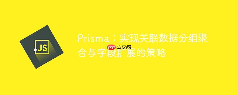 Prisma：实现关联数据分组聚合与字段扩展的策略