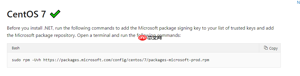 CentOS 8.x 下尝试安装.Net 5 的运行时