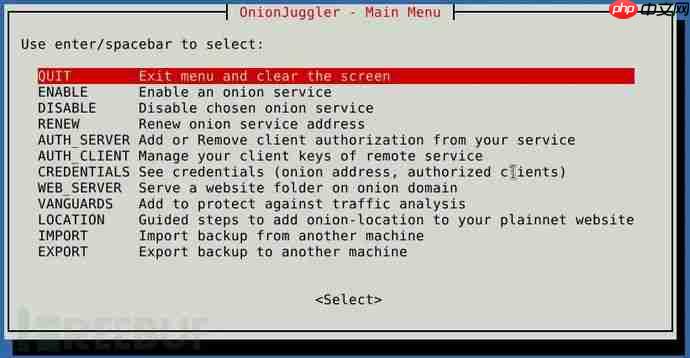 如何使用OnionJuggler在类Unix系统上通过命令行管理你的Onion服务