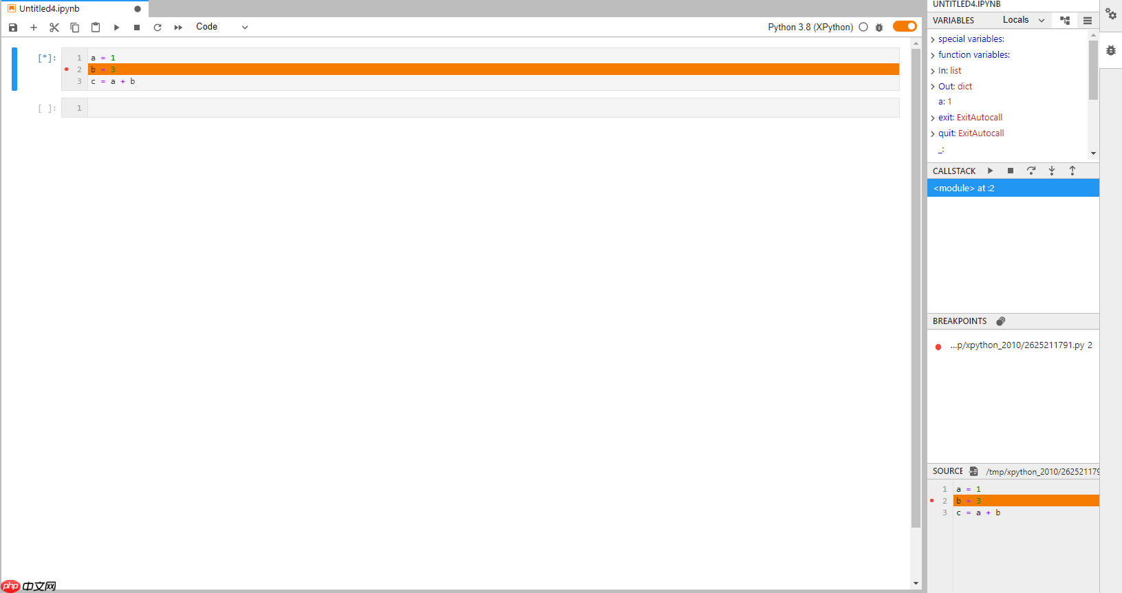 为 jupyterlab 添加 debugger 扩展