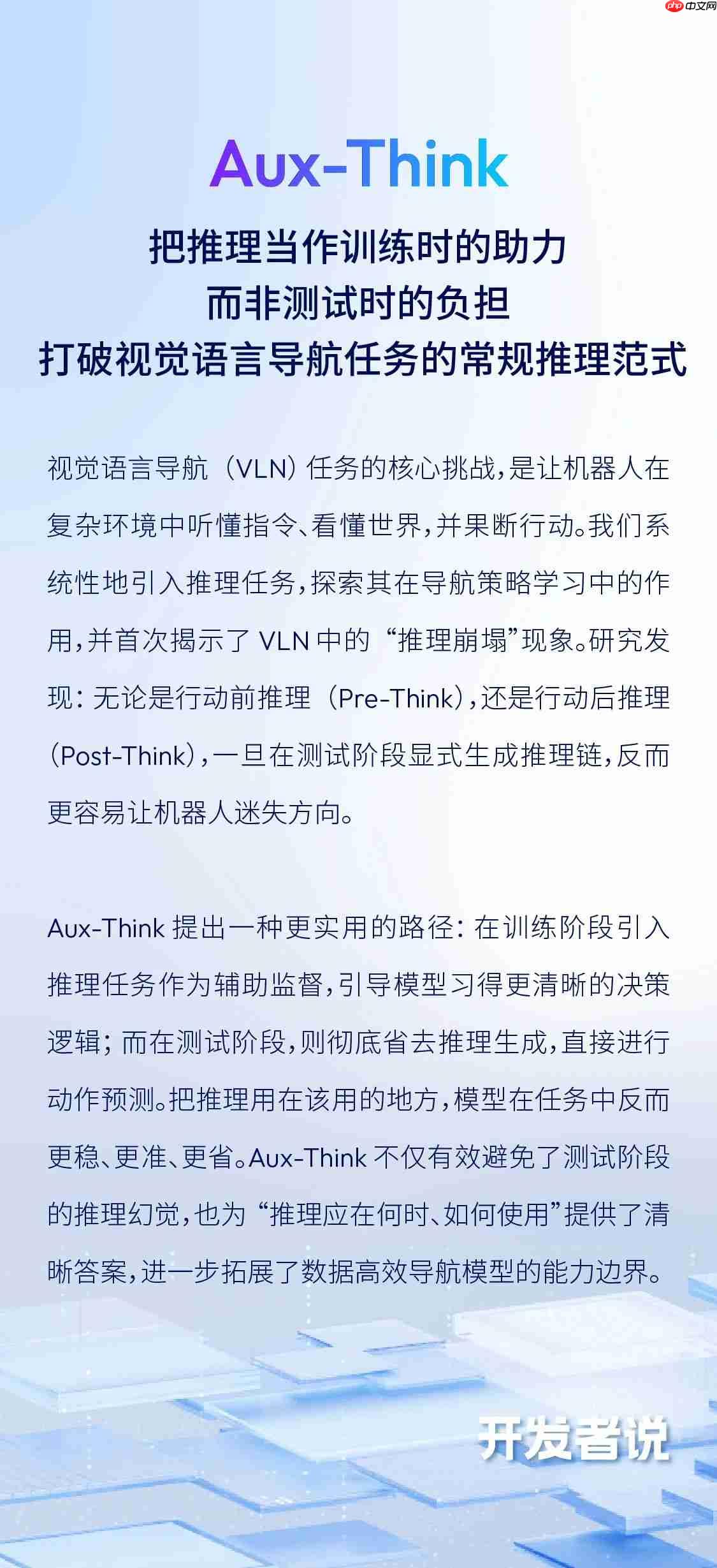 地平线aux-think：为什么测试时推理反而让机器人「误入歧途」？丨开发者说