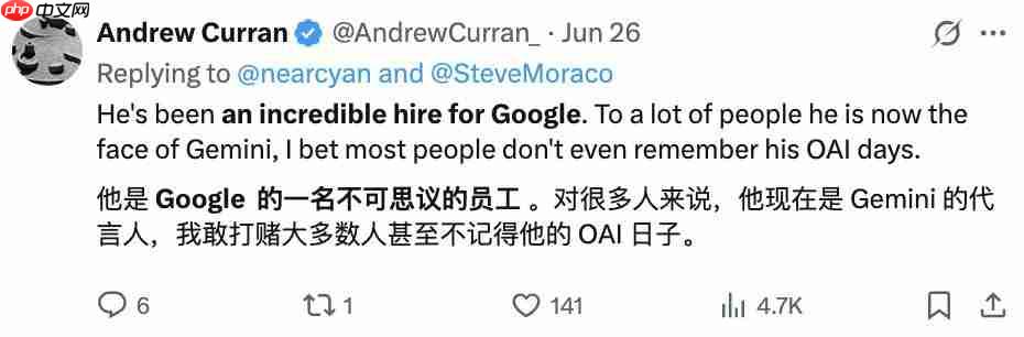  他一人撑起谷歌 90% 的 AI 宣传，劈柴真是挖到鬼才了 