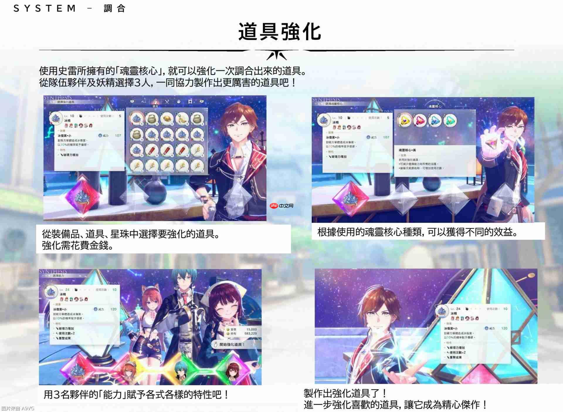 《红色的炼金术士和白色的守护者》 游戏系统介绍视频