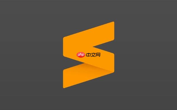 Sublime如何高效管理代码模板｜支持多语言片段保存与调用