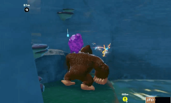 《咚奇刚蕉力全开》储水湖地层B100香蕉全收集攻略