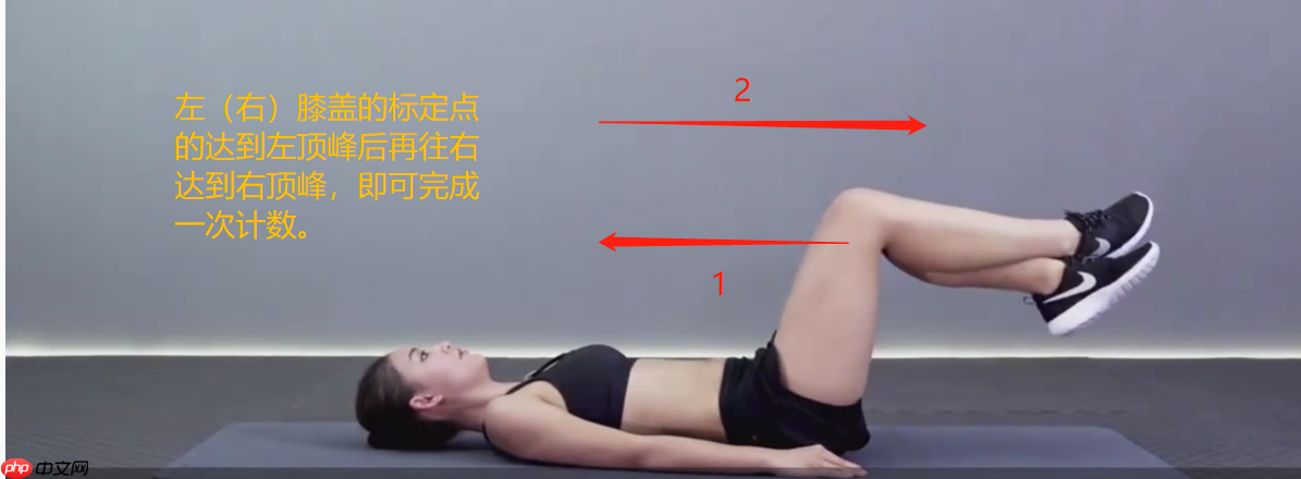 【全民动起来】反向卷腹AI计数器 - 创想鸟