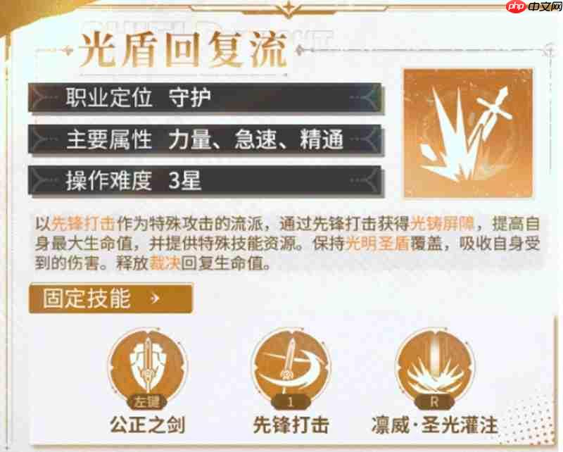 星痕共鸣神盾骑士怎么玩 神盾骑士职业流派详解