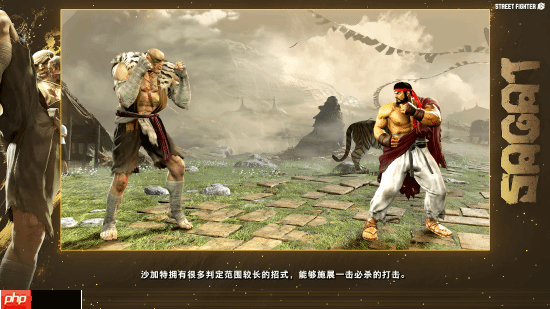 《街霸6》沙加特官方角色指南！泰拳强者恐怖如斯！