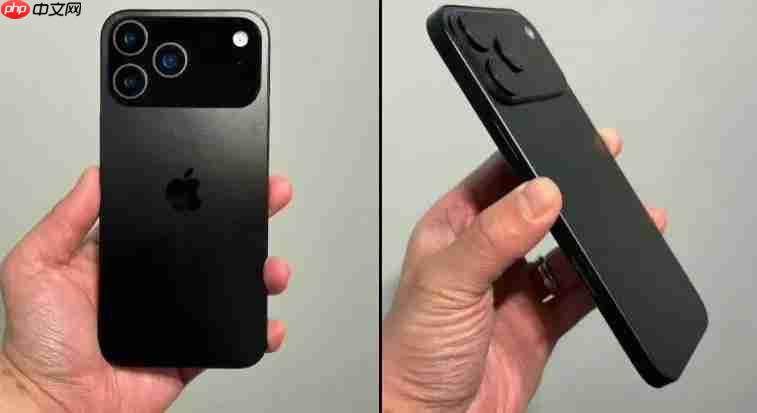  苹果 iPhone 17 Pro 原型机曝光，外观确认 