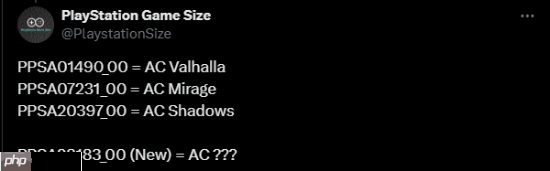 《刺客信条》新游代码现身PS Store后台数据库！黑旗重制或多人新作Invictus