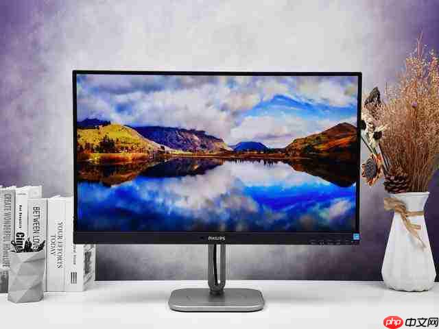  飞利浦 27b2w5600 无线投屏显示器 一屏解锁高效办公与智慧生活 