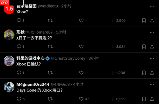 《往日不再》开发商Bend发神秘动态：登Xbox还是出续作？