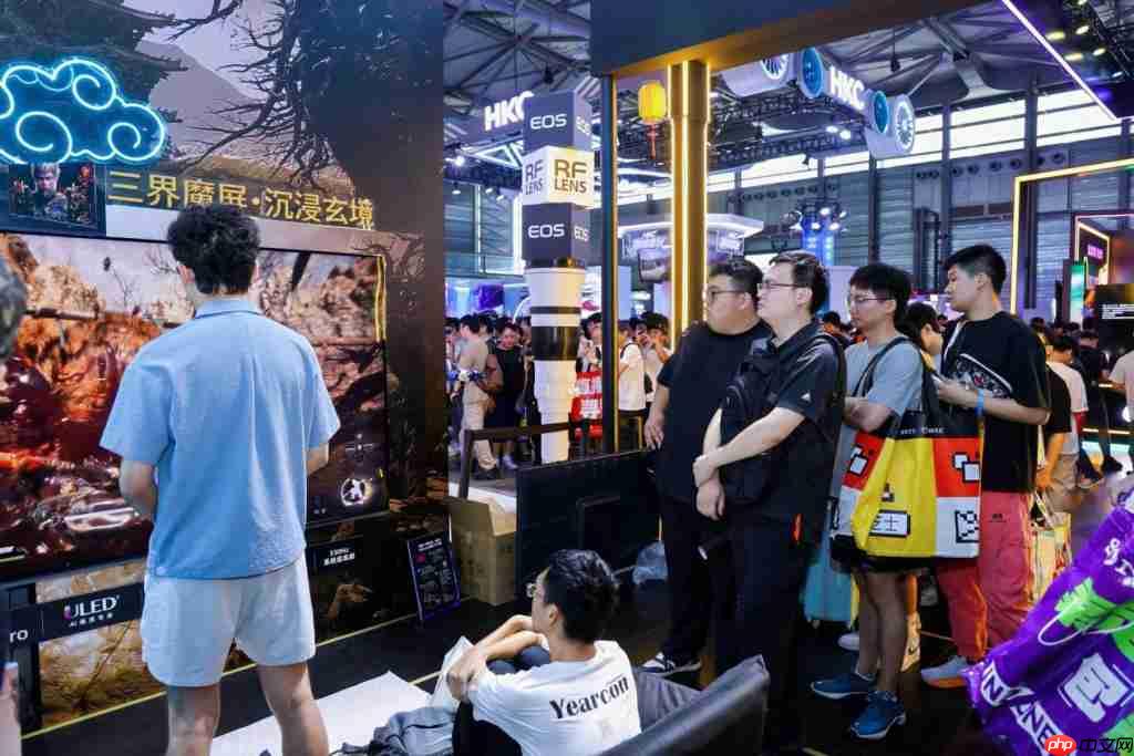 ChinaJoy 首日海信电视引爆全场，E8Q Pro 以巅峰画质重构游戏体验