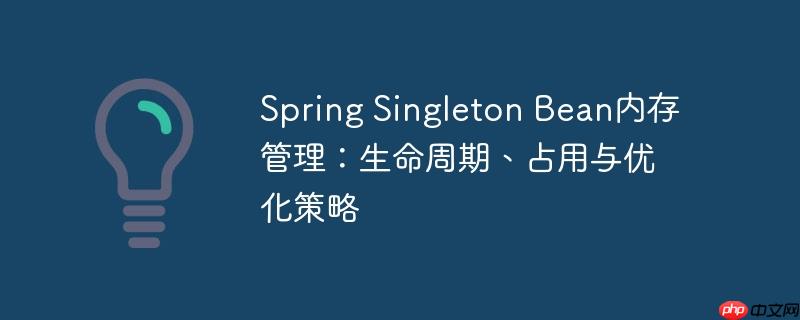 Spring Singleton Bean内存管理：生命周期、占用与优化策略