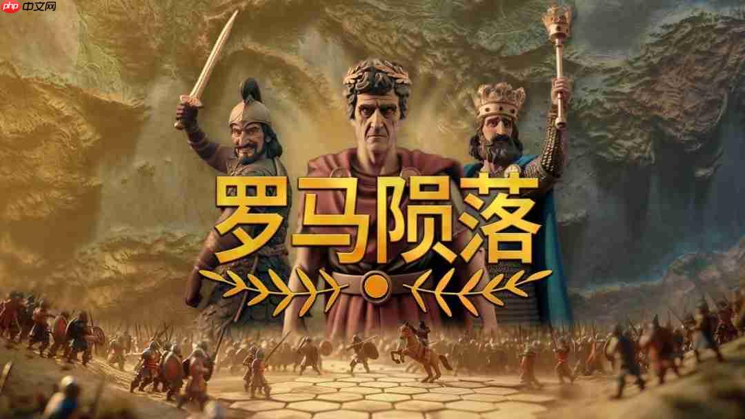 小而强大的4X之选——《罗马陨落》将于8.12正式发售