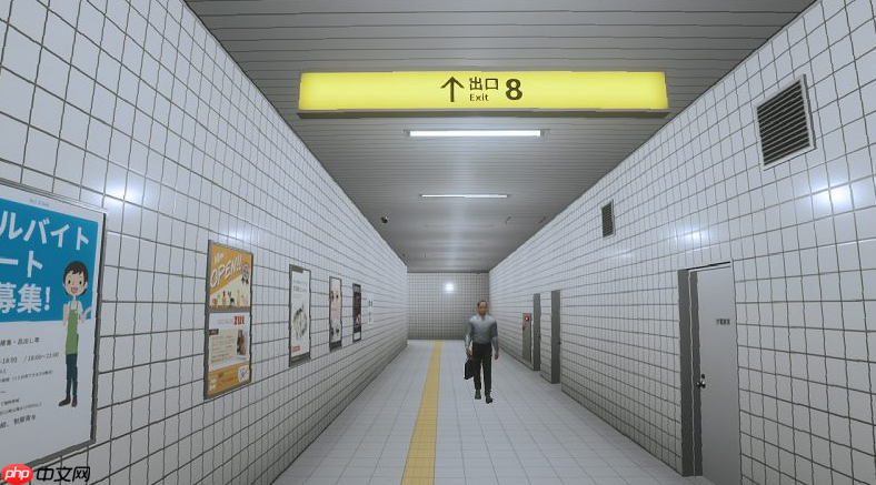 《8号出口》作者揭秘 游戏中地铁通道原型来自大阪站