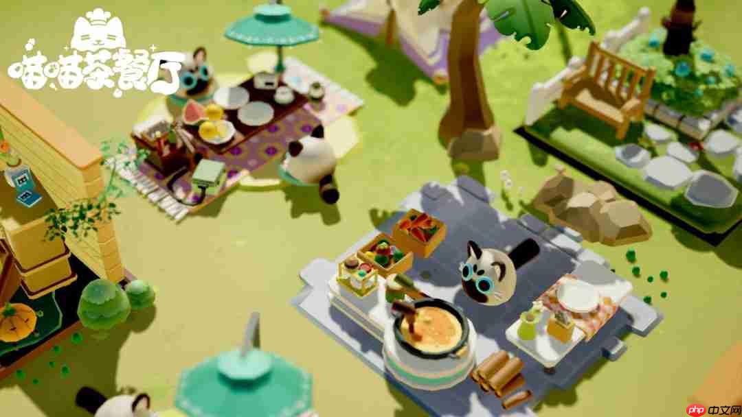 模拟经营游戏《喵喵茶餐厅》确认亮相2025 ChinaJoy 开放现场试玩