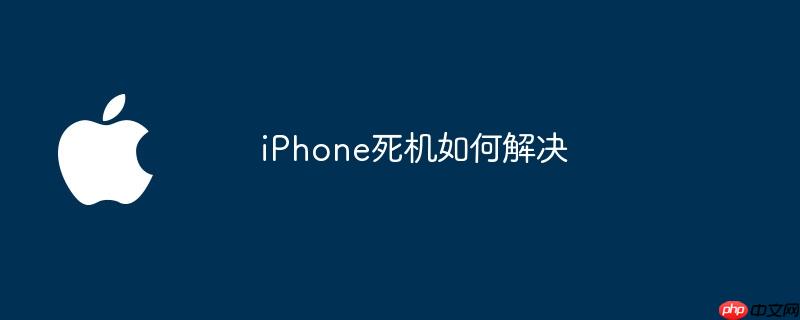 iPhone死机如何解决