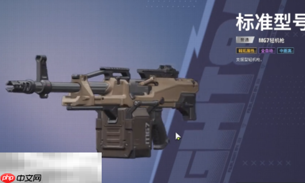 远光84mg7轻机枪怎么样 mg7轻机枪介绍