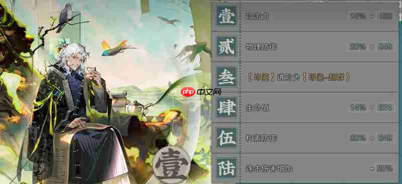 物华弥新上阳台帖有什么技能 物华上阳台帖技能介绍