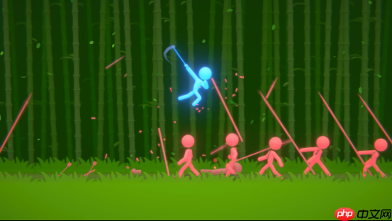 用拳头打通职场晋升路！物理乱斗新游《打工火柴人》8月18日Steam正式开打