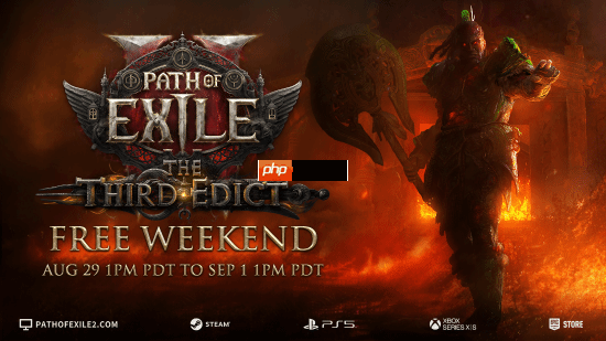 《流放之路2》免费周末确认!进度可继承 还有外观奖励