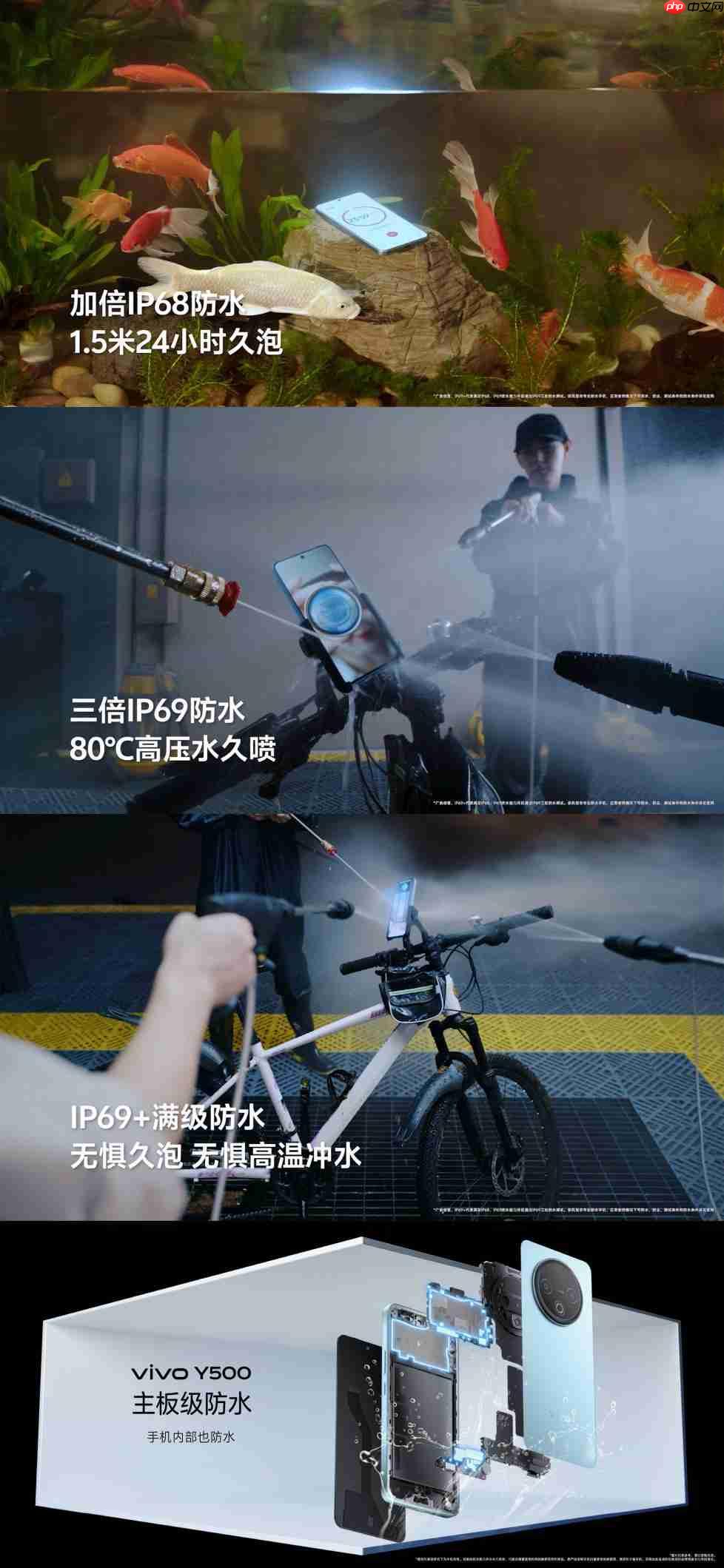 续航耐用双灭霸，国民旗舰 vivo Y500 正式发布！