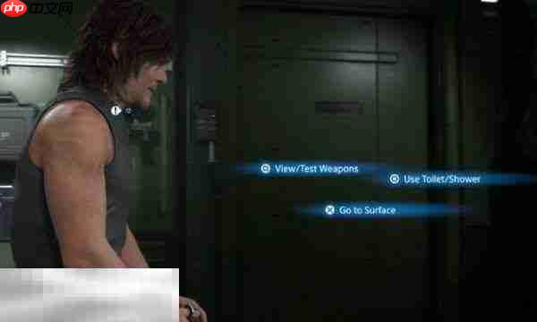 死亡搁浅2洗澡操作方法 怎么洗澡