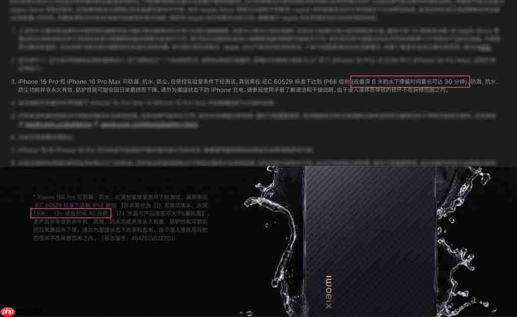  你的防水手机不会永远防水 