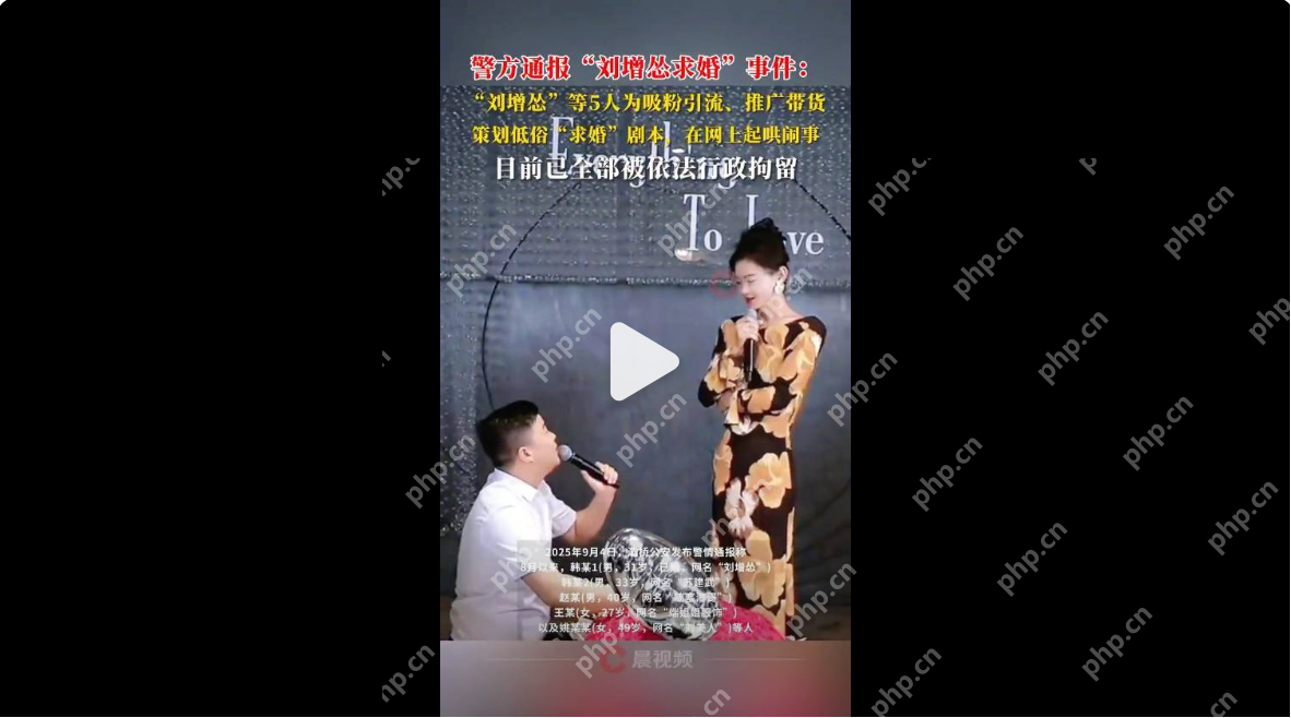 5人策划低俗求婚剧本被拘 为带货策划求婚剧本 - 创想鸟