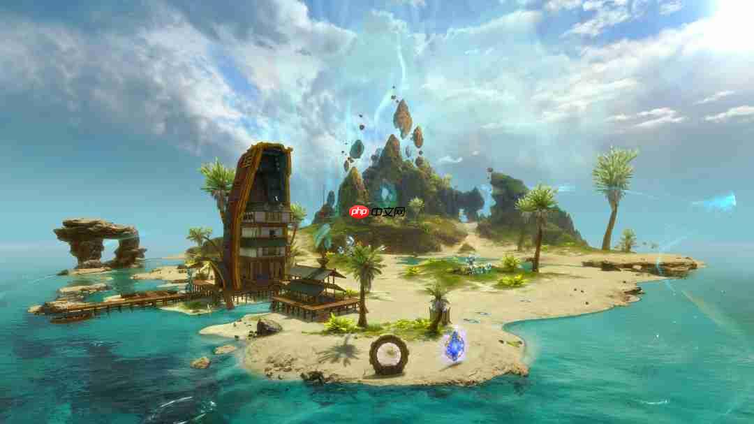 《激战2》新资料片住宅系统大改 玩家要搬家到海岛天堂