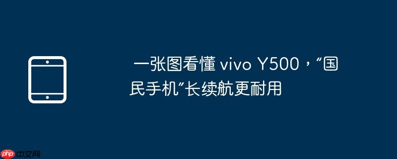  一张图看懂 vivo y500，“国民手机”长续航更耐用 