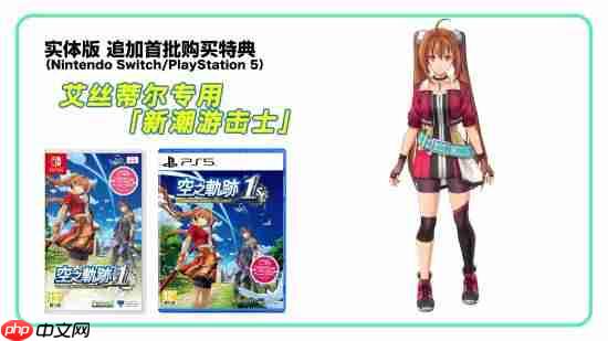 《空之轨迹the 1st》追加特典公开！限定原创DLC服装